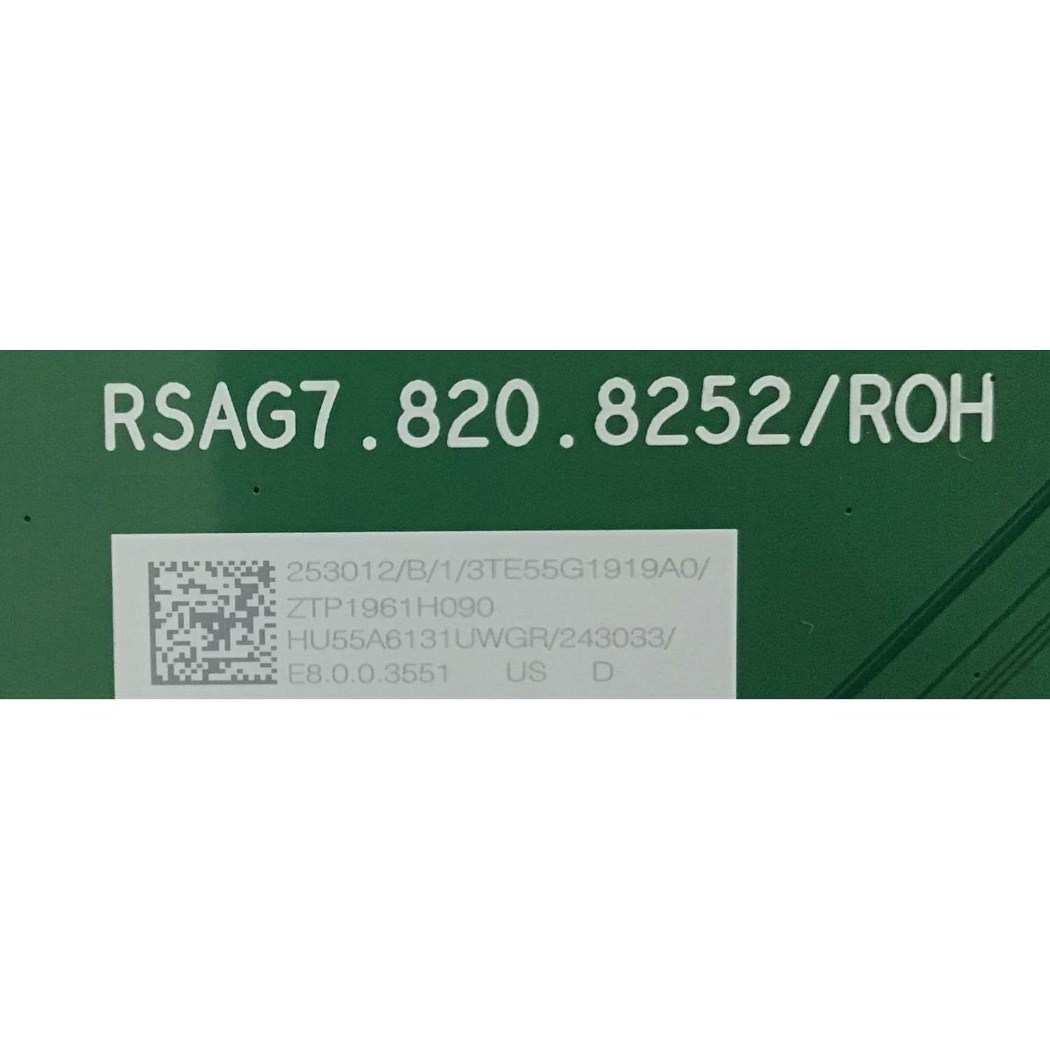KIT DE TARJETAS PARAR TV SHARP / MAIN 253012 / RSAG7.820.8252/ROH / FUENTE 243936 / RSAG7.820.8718/ROH / T-CON 247356 / RSAG7.820.7932/ROH / PANEL HD550S1U51-TAL2B1\S0\GM\BBY\ROH / MODELO LC-55LBU711U - Imagen 2